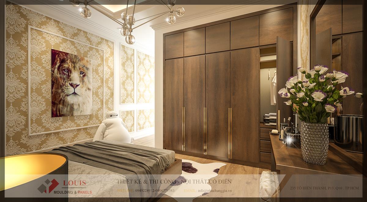 Mẫu Thiết Kế Phào Chỉ Hàn Quốc Cho Căn Hộ Cao Cấp